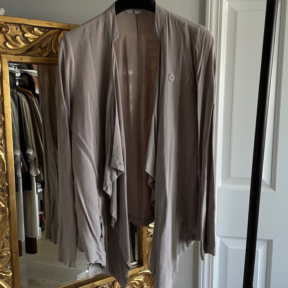 light waterfall jacket/blazer
